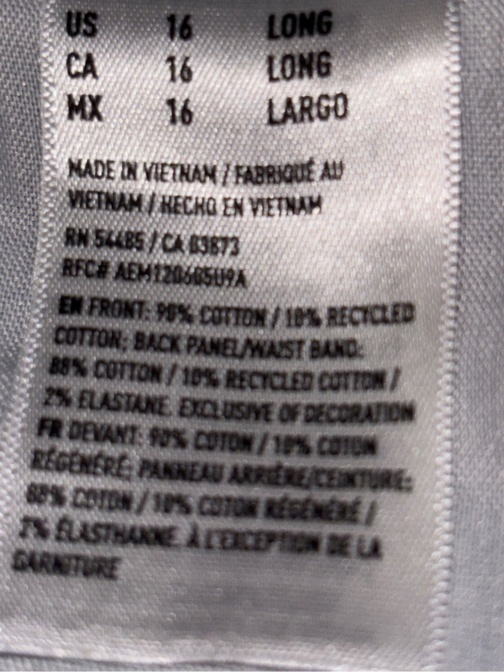 American Eagle Striged Low-Rise Baggy Flare Jeans Women 16L NEW Drape Stretch - Picture 10 of 11